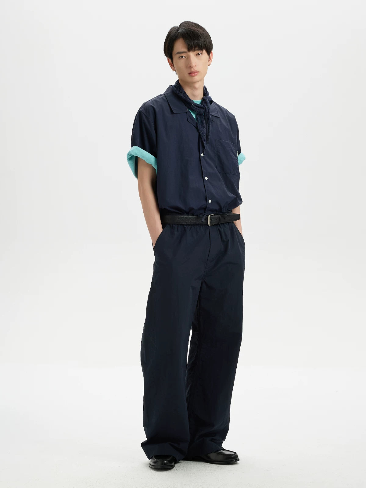 BUTTBILL | 420g Linen Blend Paratrooper Cargo Pants