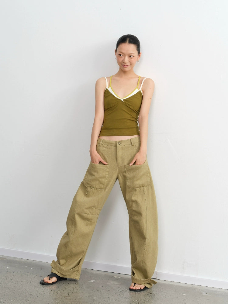 LINY LIBERTY Fake Two Piece Slim Sling