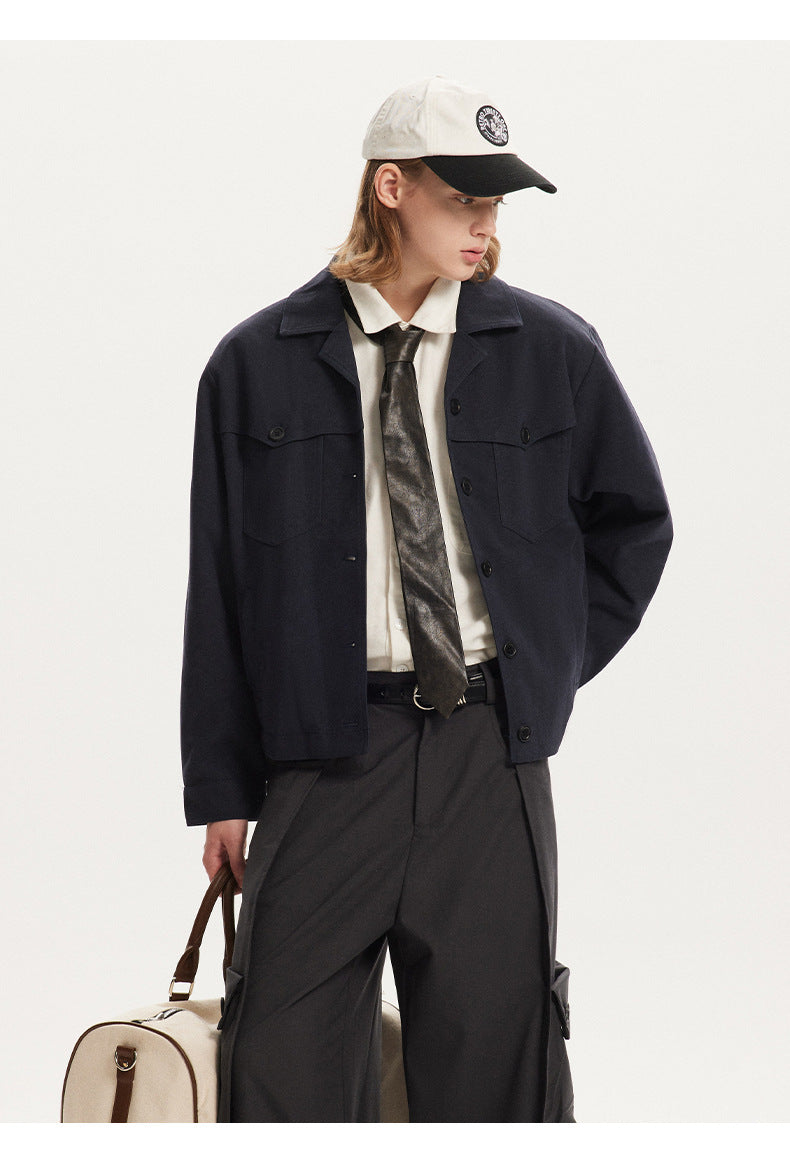 MADEEXTREME Lapel Suedue jacket