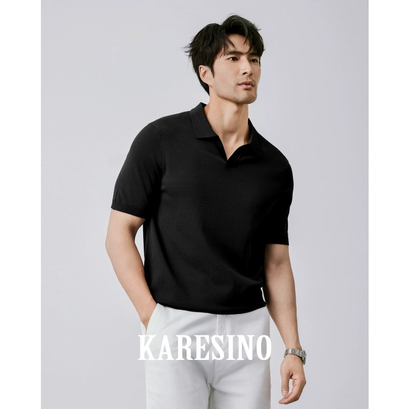 KARESINO Casual Ice Silk Versatile Tee