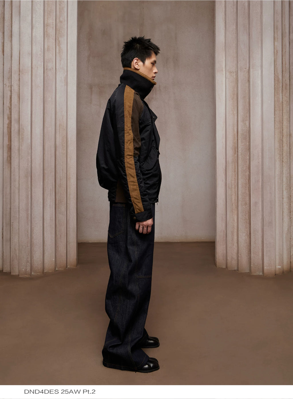 DND4DES Retro Long-breasted Scimitar Jeans