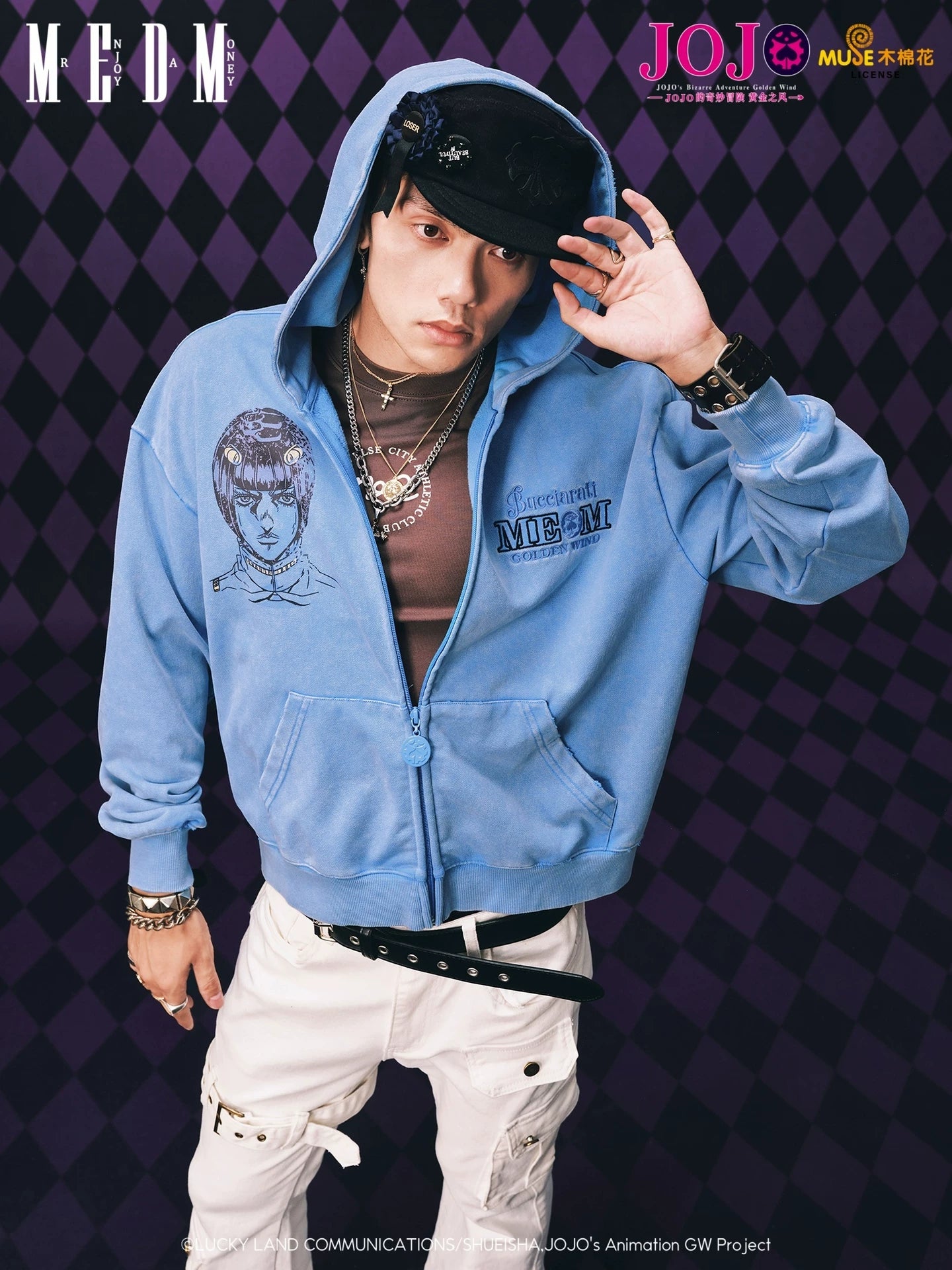 MEDM Casual Versatile Zip Hooded Sweater