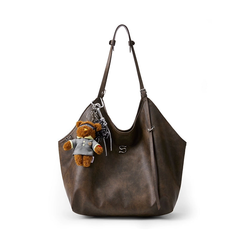 SmoSmos Vintage Commuter Shoulder Tote Bag