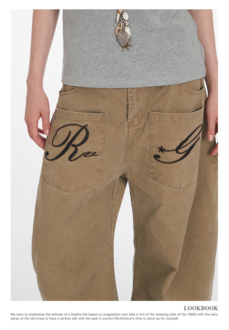 Nariele Vintage High Waist Loose Jeans