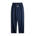 Madden retro knitted drape waffle loose straight casual sweatpants