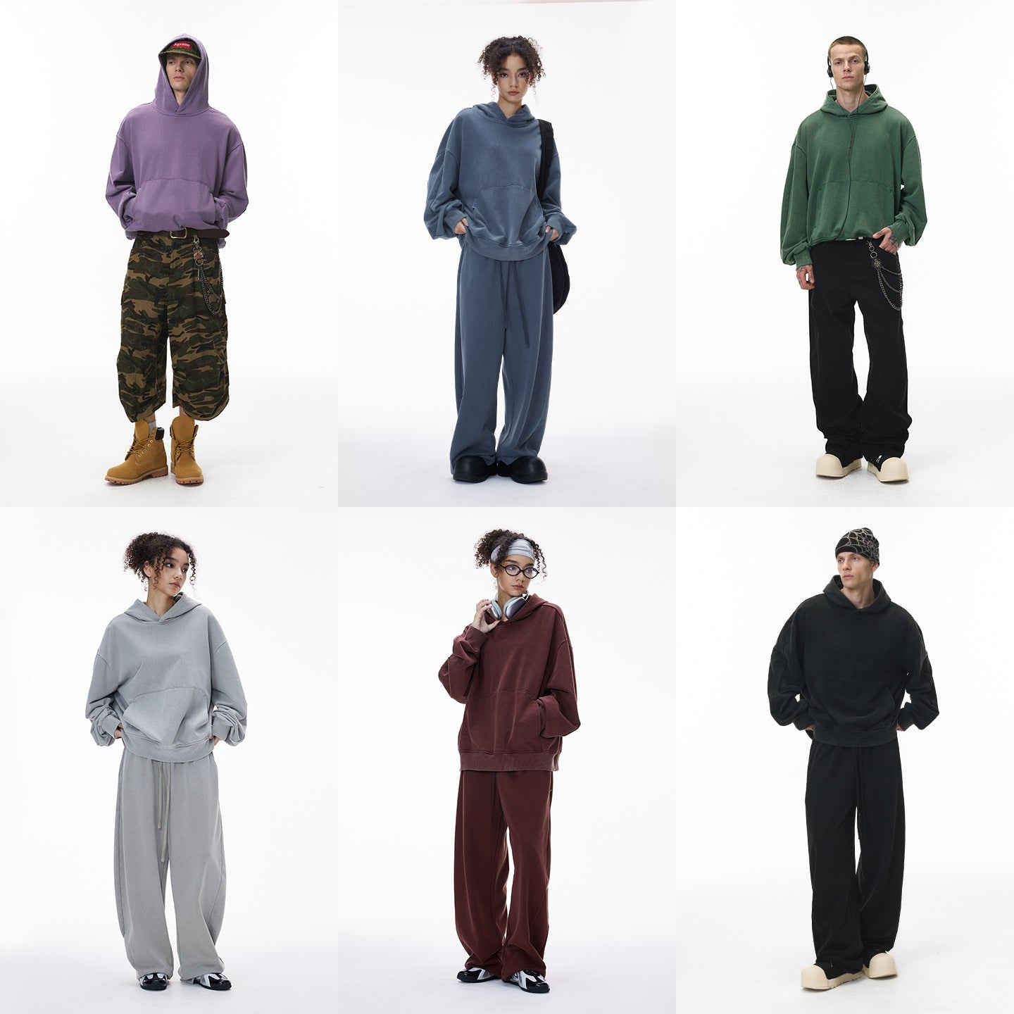 Inflation Washed Old Loose Hooded Jacket