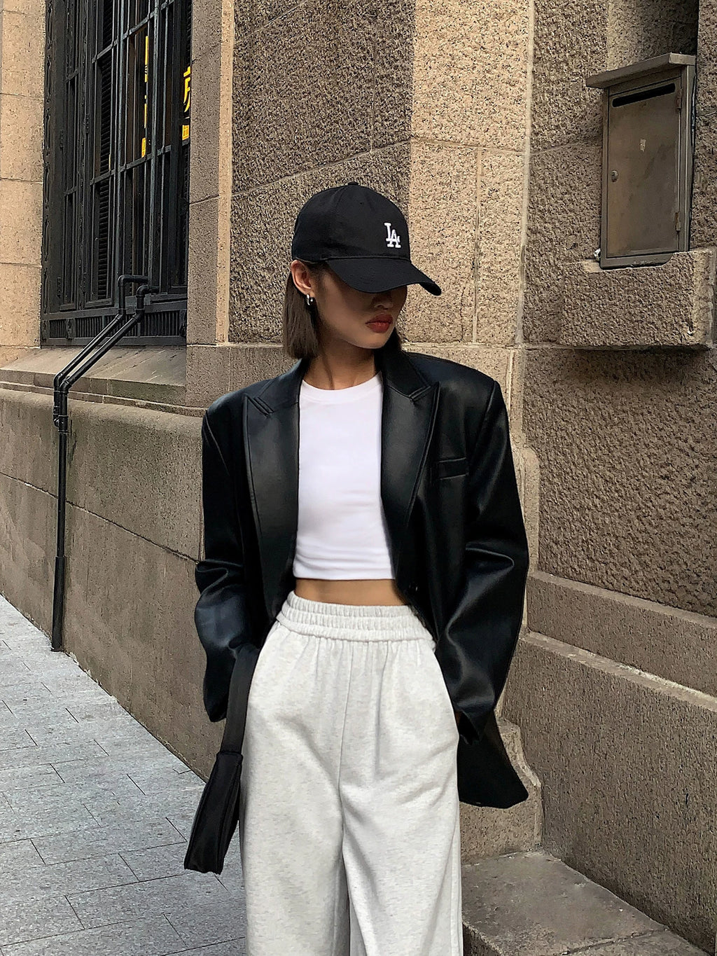 OUSPH Casual Premium Textured Loose Thickened Jacket