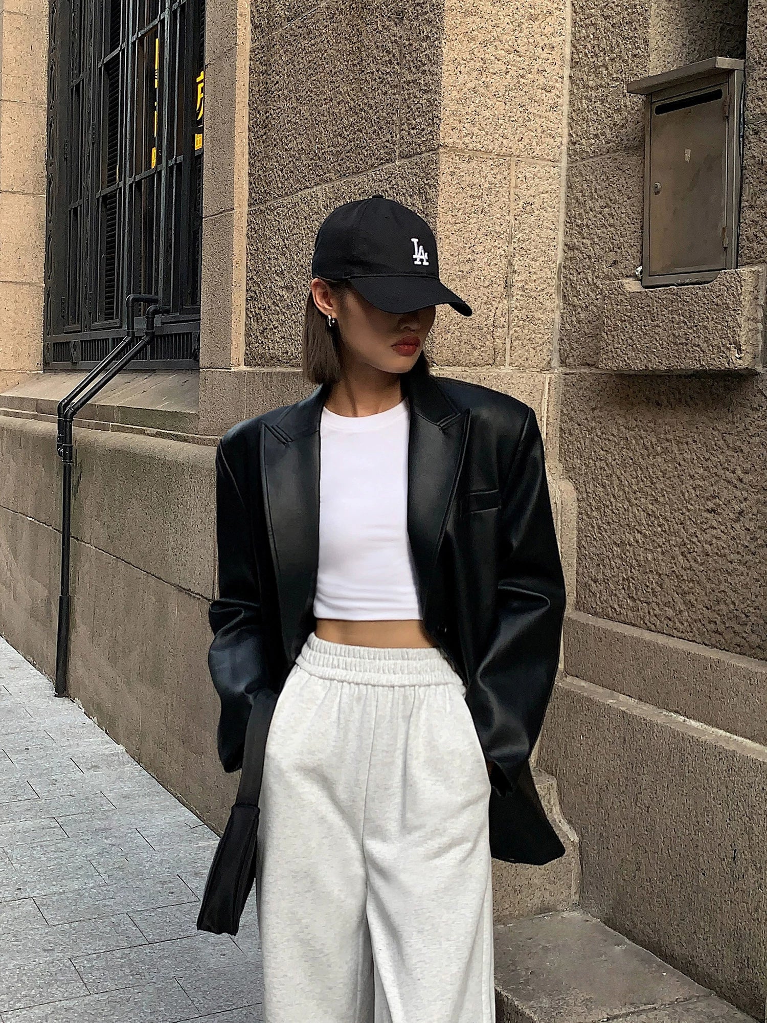 OUSPH Casual Premium Textured Loose Thickened Jacket