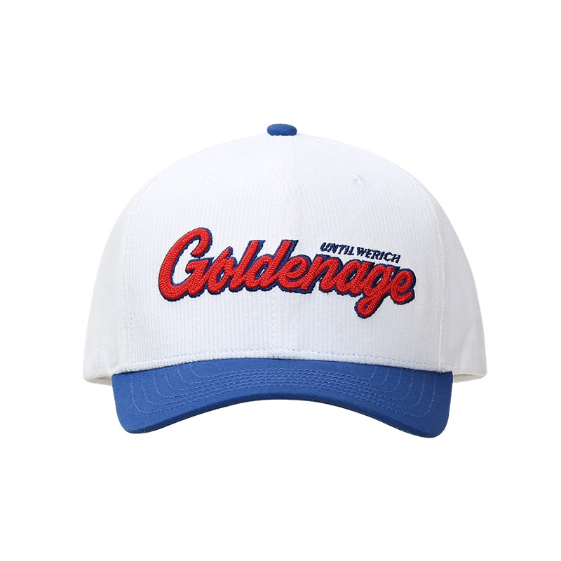 UNTILWERICH Corduroy Embroidered Three-dimensional Versatile Hat