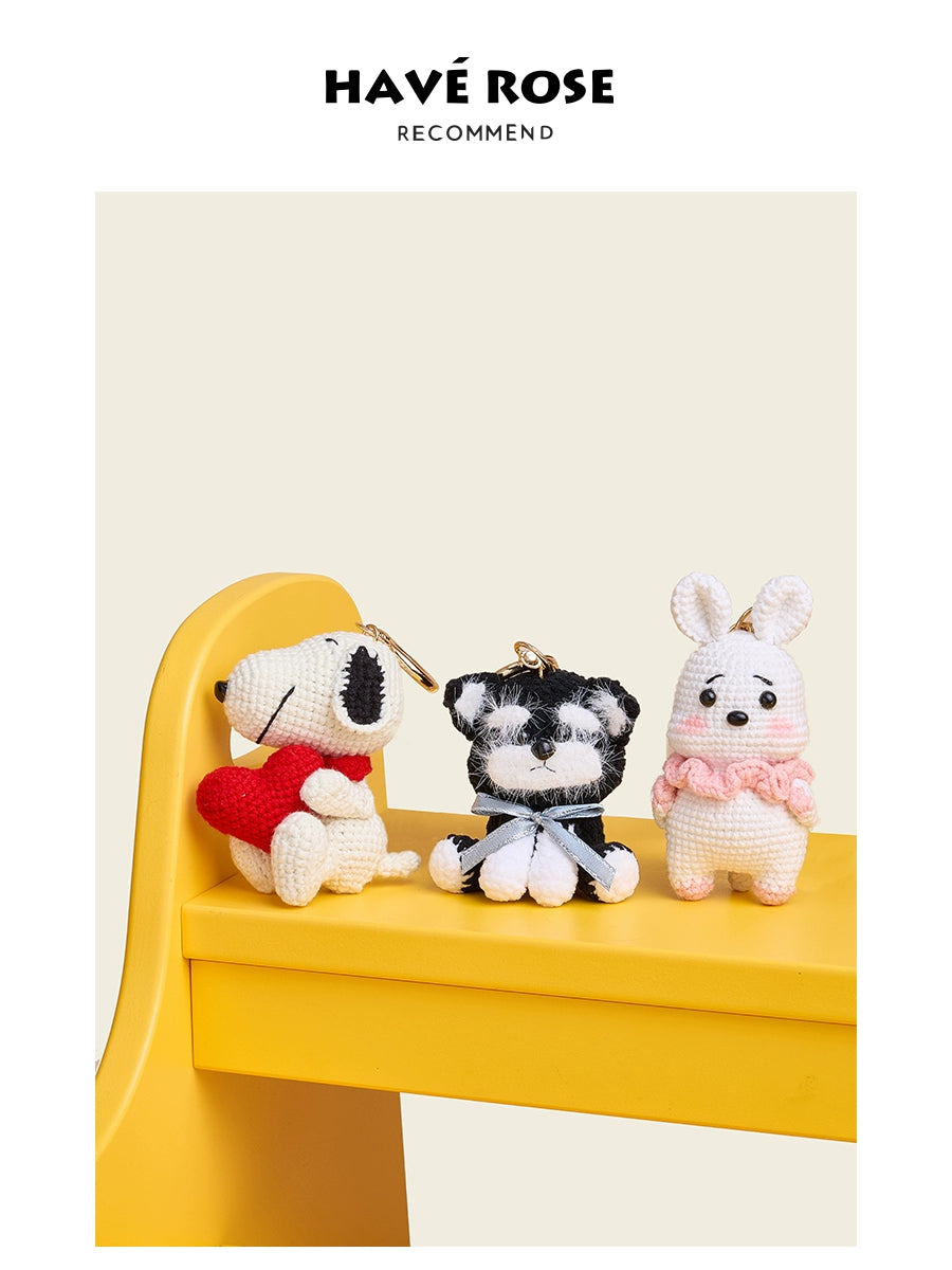 HAVEROSE Schnauzer Puppy Pendant