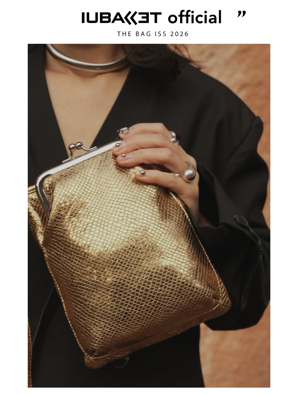 IUBALLET Polka Dot Mini Oblique Span Small Square Bag
