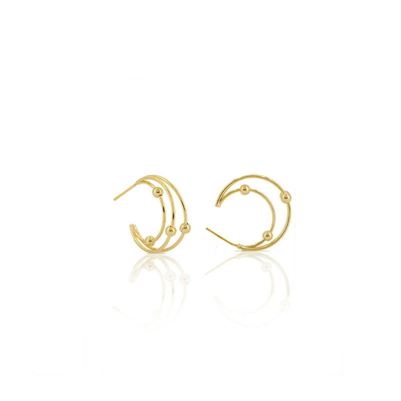 SUMIYAKI Circle Niche Premium Stud Earrings