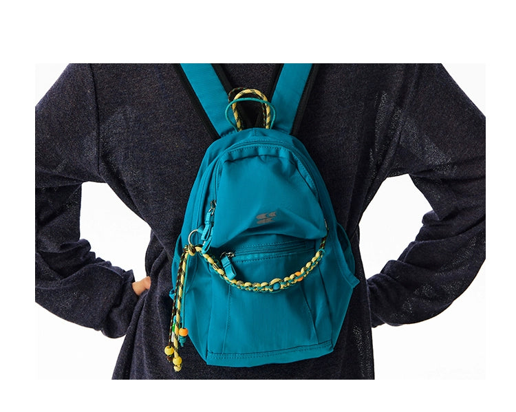 CryingCenter Braided Rope Lanyard Beaded Picnic Bag