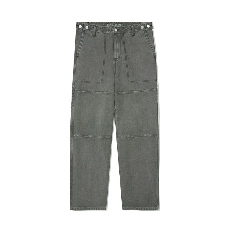 PARTIMENTO Vintage Fashion Loose Jeans