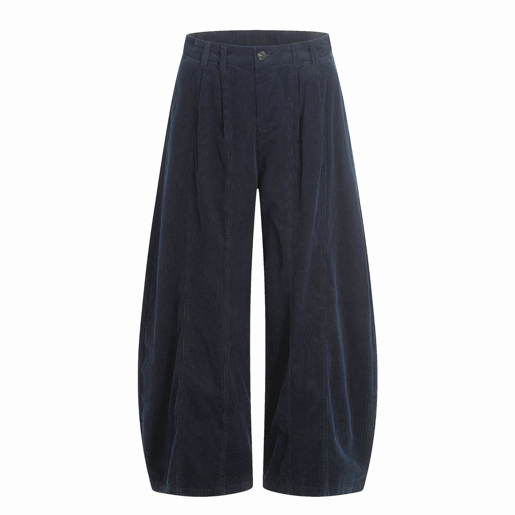 11kn American retro corduroy wide-leg casual pants