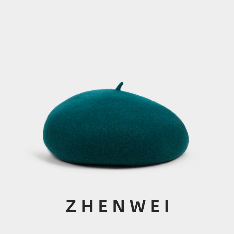 ZHENWEI Premium Full Wool Beret