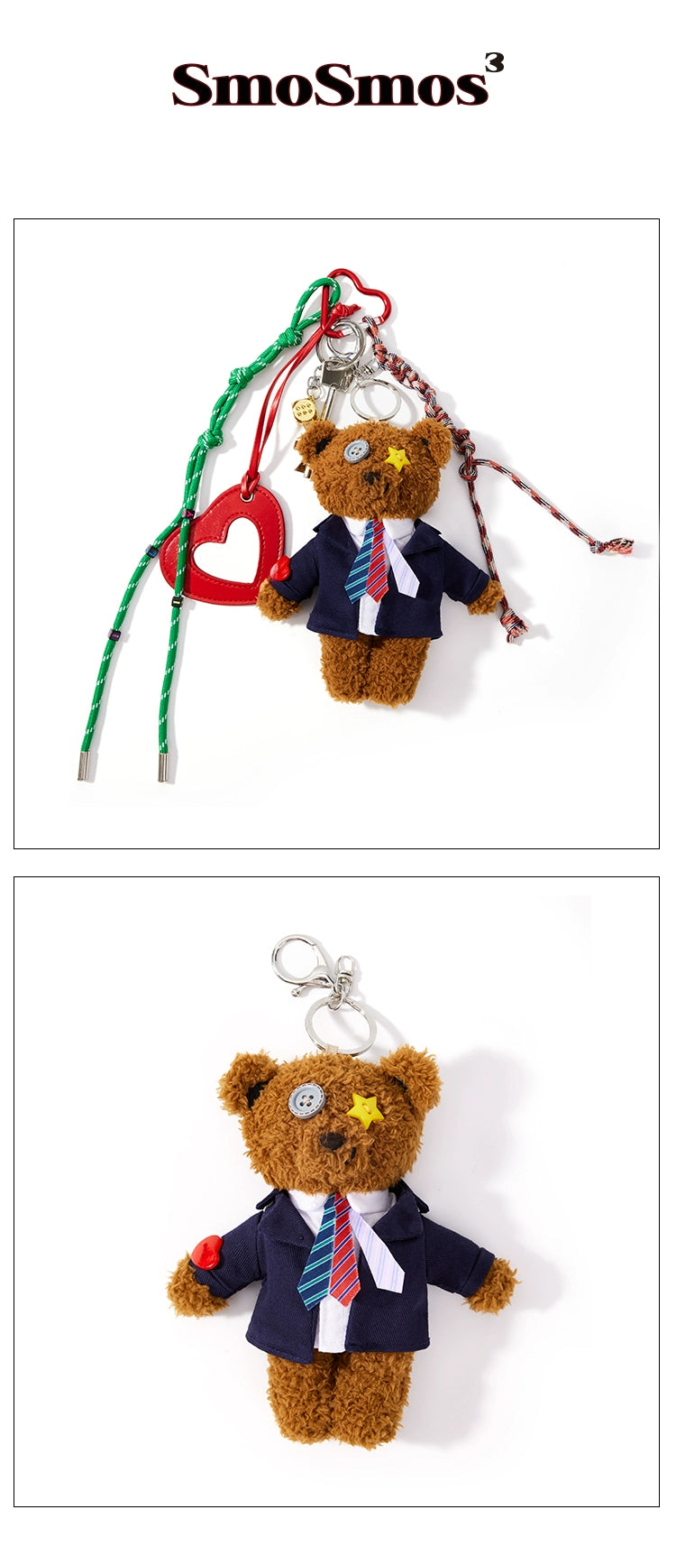 SmoSmos Rogue Bear Doll Pendant