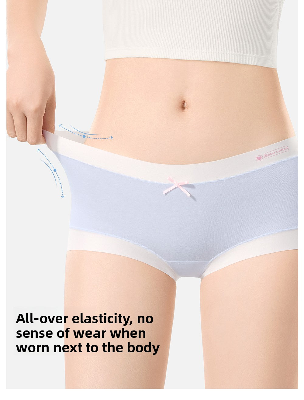 SecretWorld Mid-rise Seamless Shorts Boxers