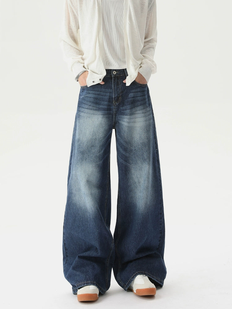 TURNTIDE Loose Straight Wide Leg Versatile Jeans