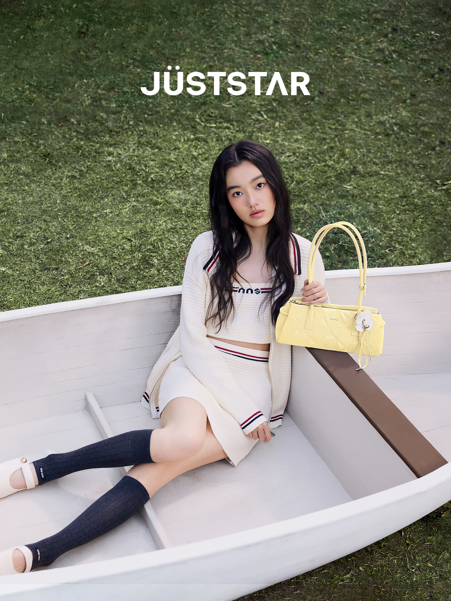 JUST STAR Lightweight Versatile Shoulder Underarm Bag