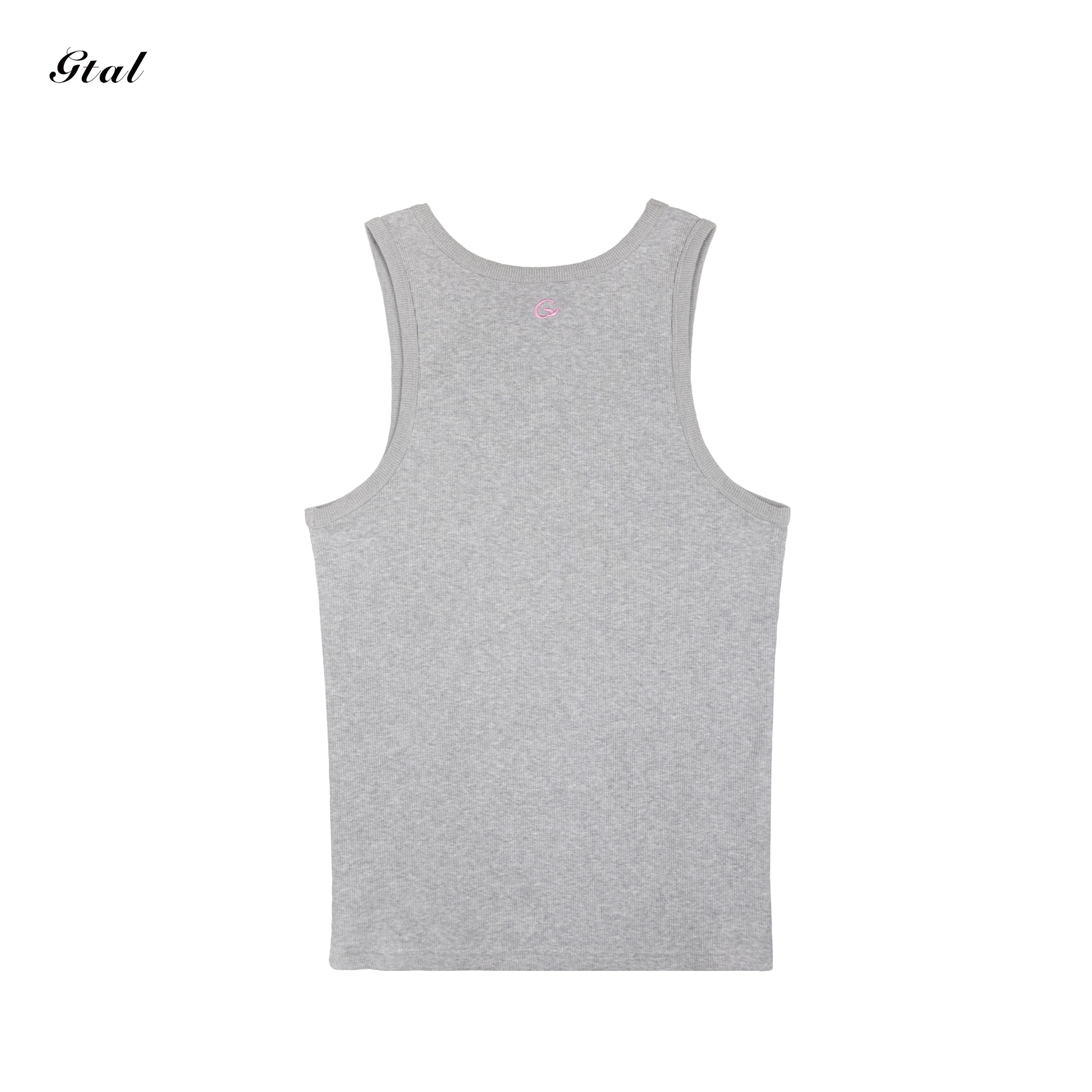 GTAL Threaded Cool Sleeveless Slim Tee