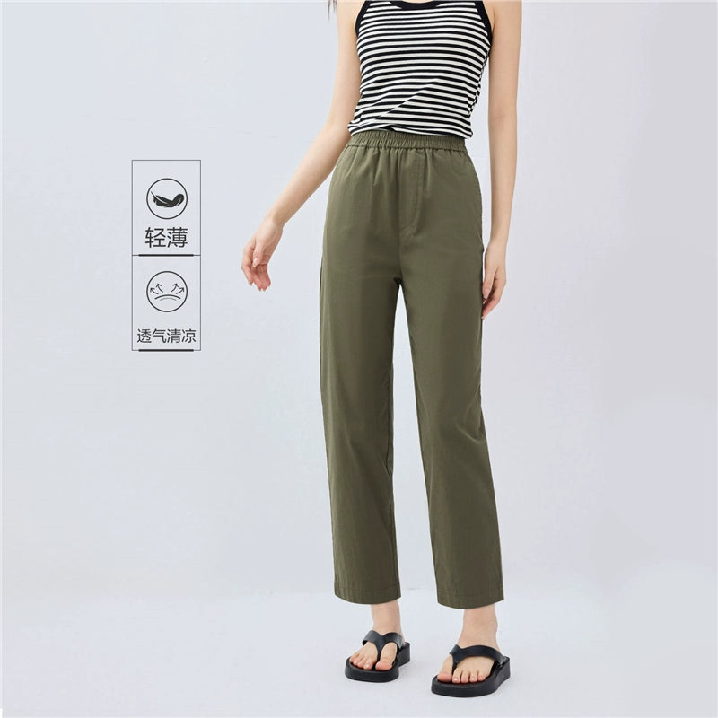 Giordano Straight Lightweight Casual Capris