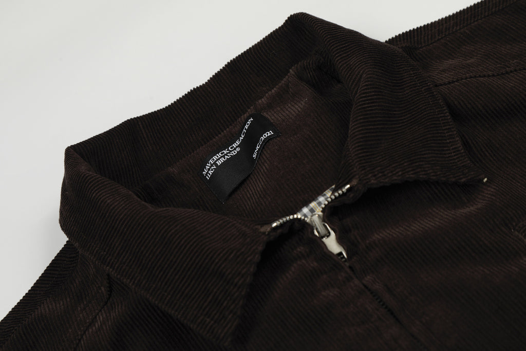 11KN Retro Corduroy Lapel Tooling Jacket
