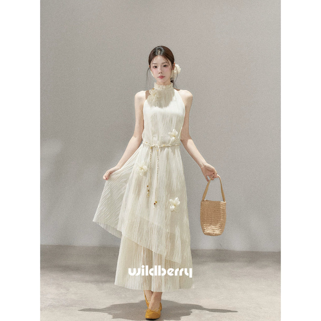 Wildberry Waist Sleeveless Dress
