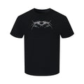 SGW "Wings of Thorns" Hot Diamond Subculture Elastic Slim Sleeve Short Sleeve Tee