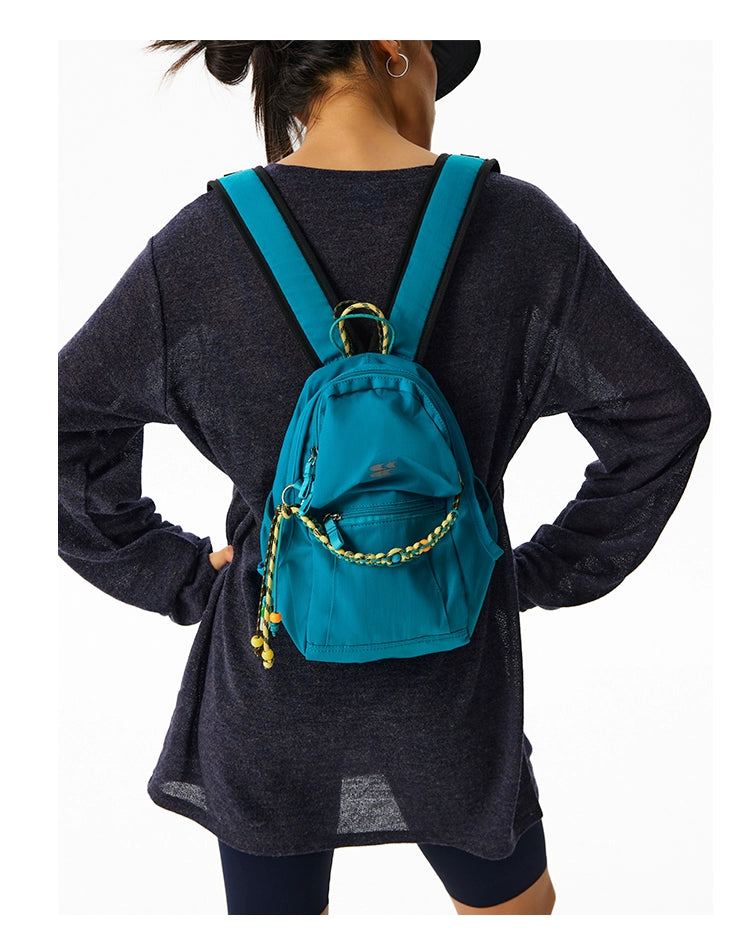 CryingCenter Braided Rope Lanyard Beaded Picnic Bag