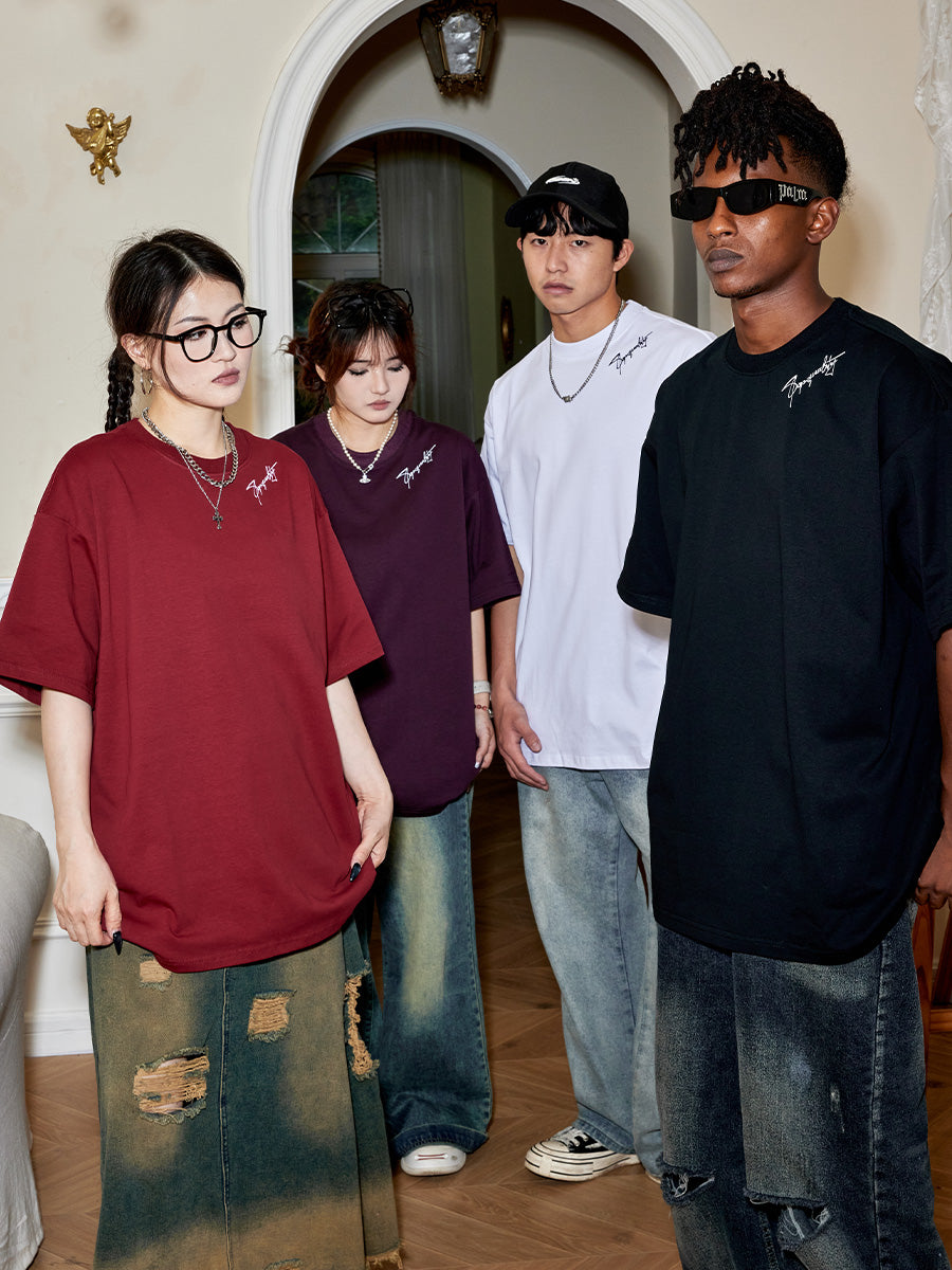 The 76th human NMK handwritten 100% Cotton Tee