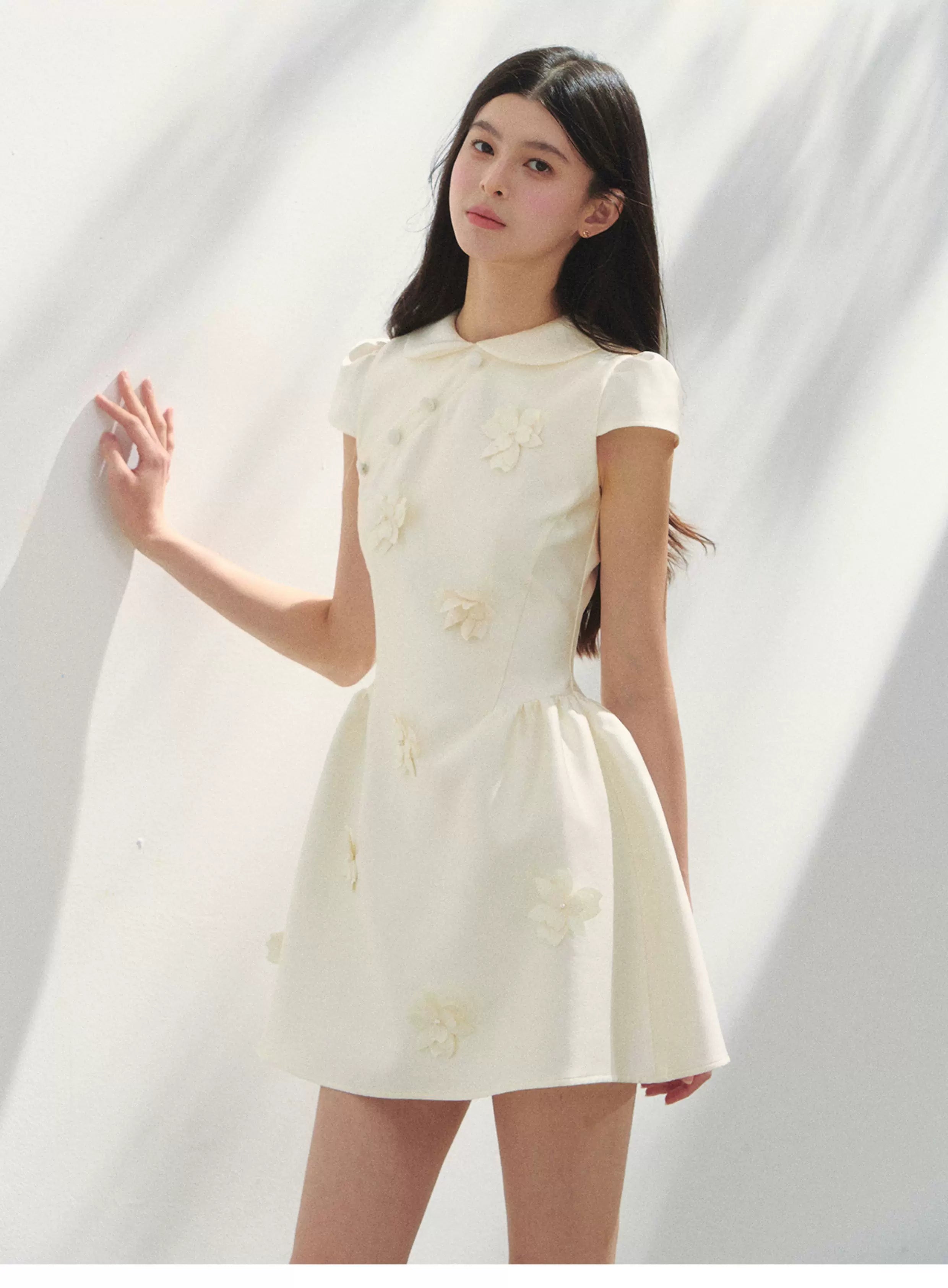 SunsetPark Doll Collar Casual Dress