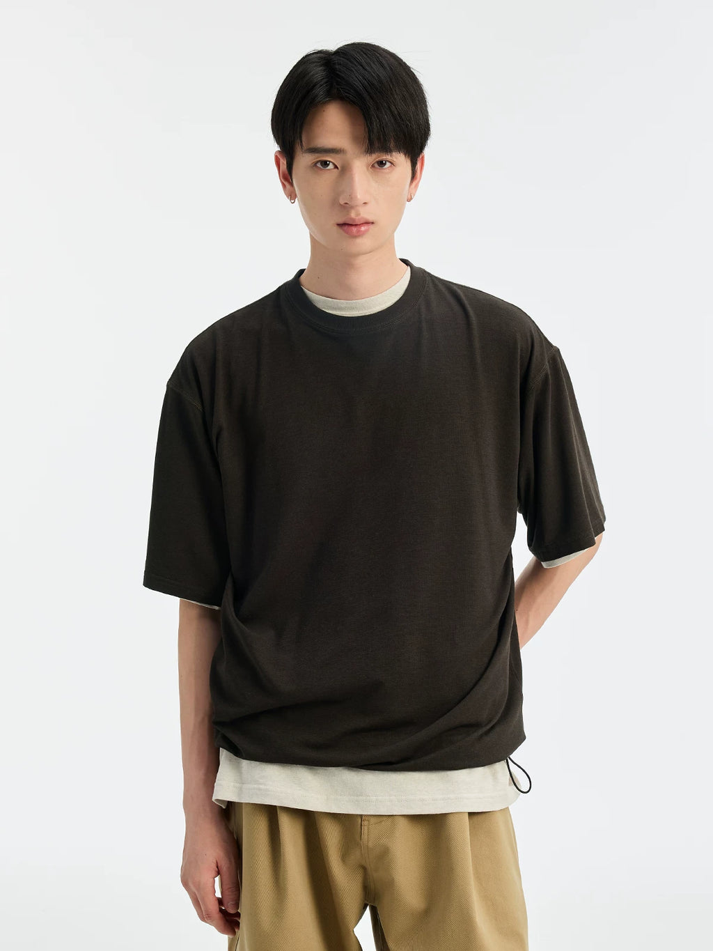 BUTTBILL Moisture Absorption Quick Drying Casual Tee