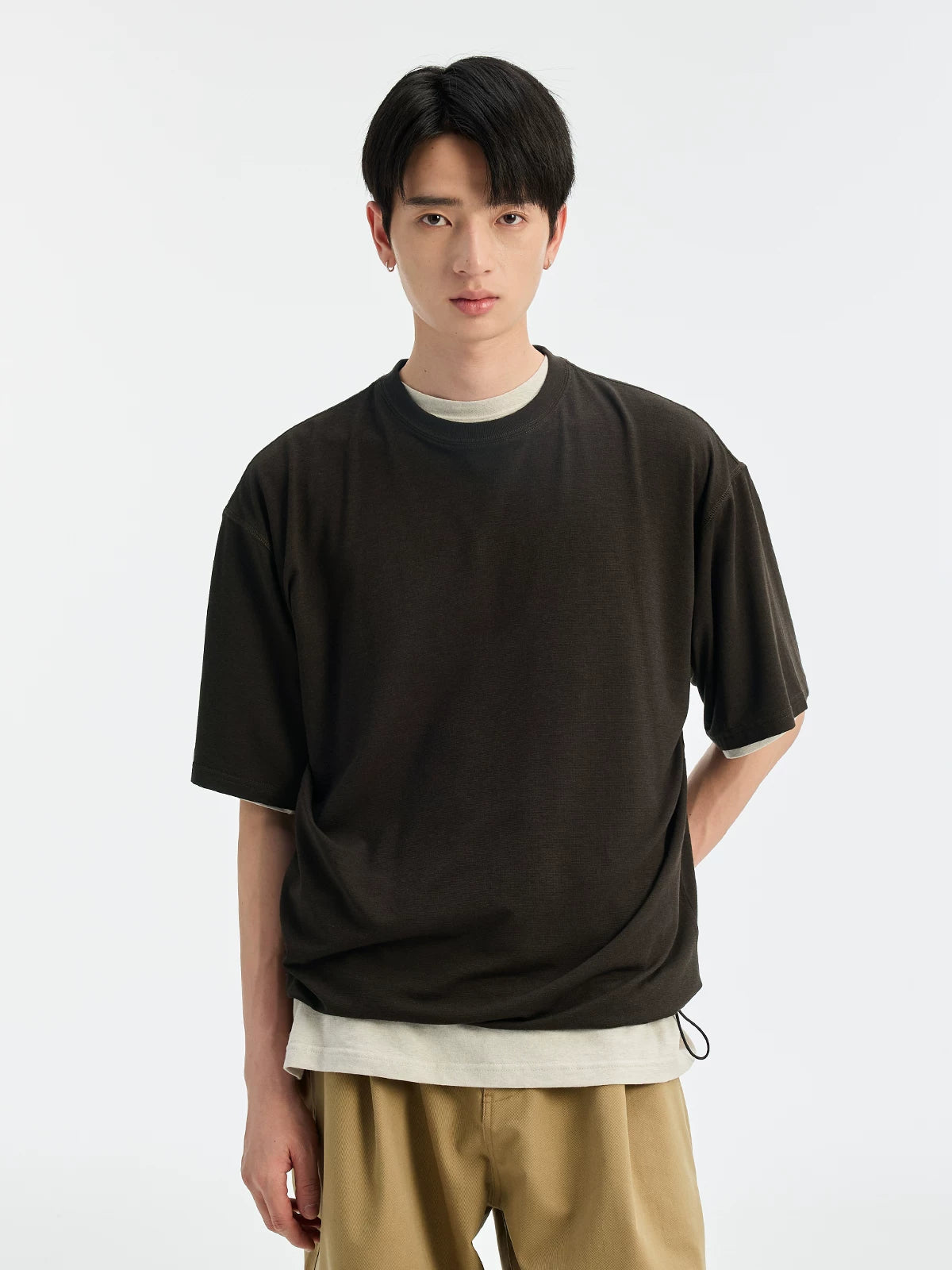 BUTTBILL Moisture Absorption Quick Drying Casual Tee