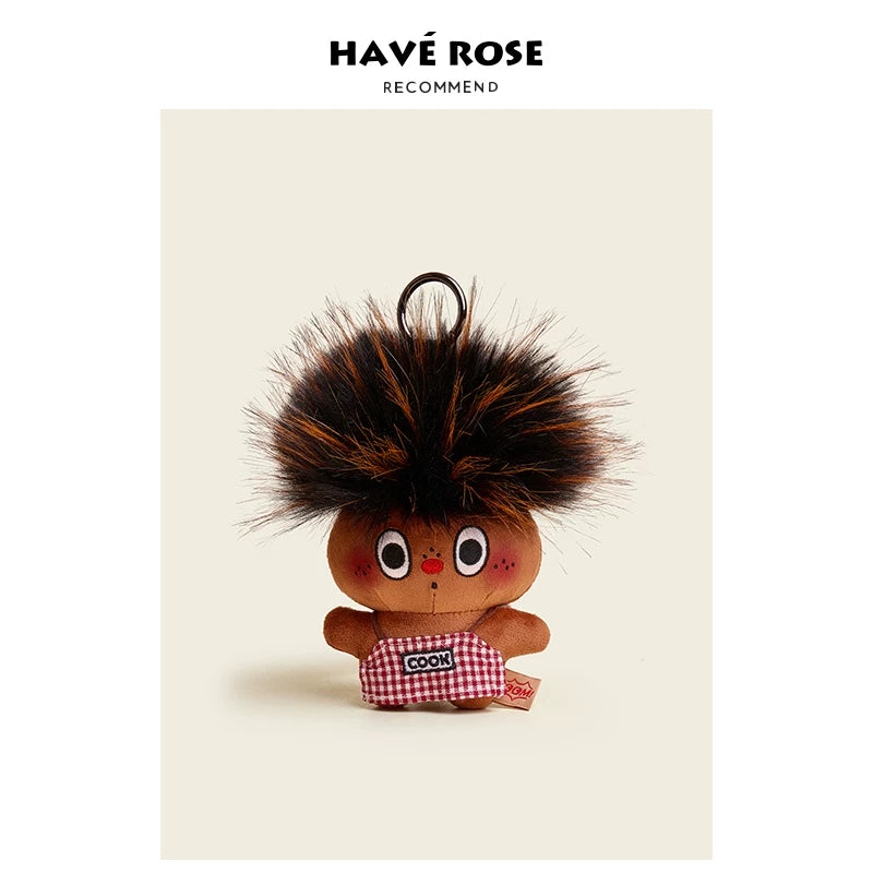 HAVEROSE Mini Electrocution Pendant Plush Pendant
