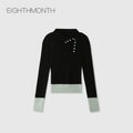 EIGHTHMONTH Contrasting Buttons Slim Slim Long Sleeves