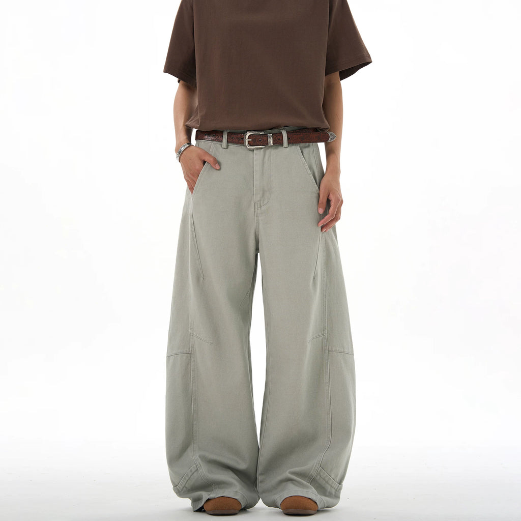 TRUQUEST Vintage Premium Loose Wide Leg Casual Pants