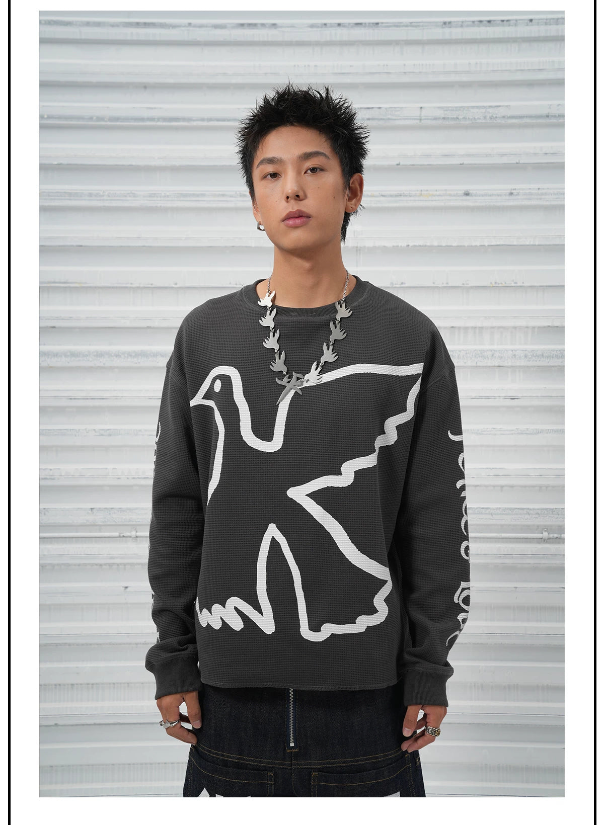 Vinkid Vintage Casual Sweater