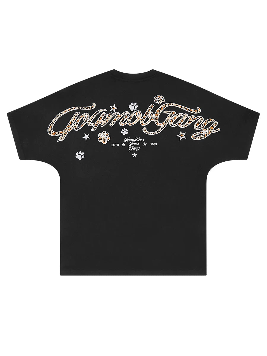 404MO Sticker Embroidery Quick-drying Cool Loose Tee
