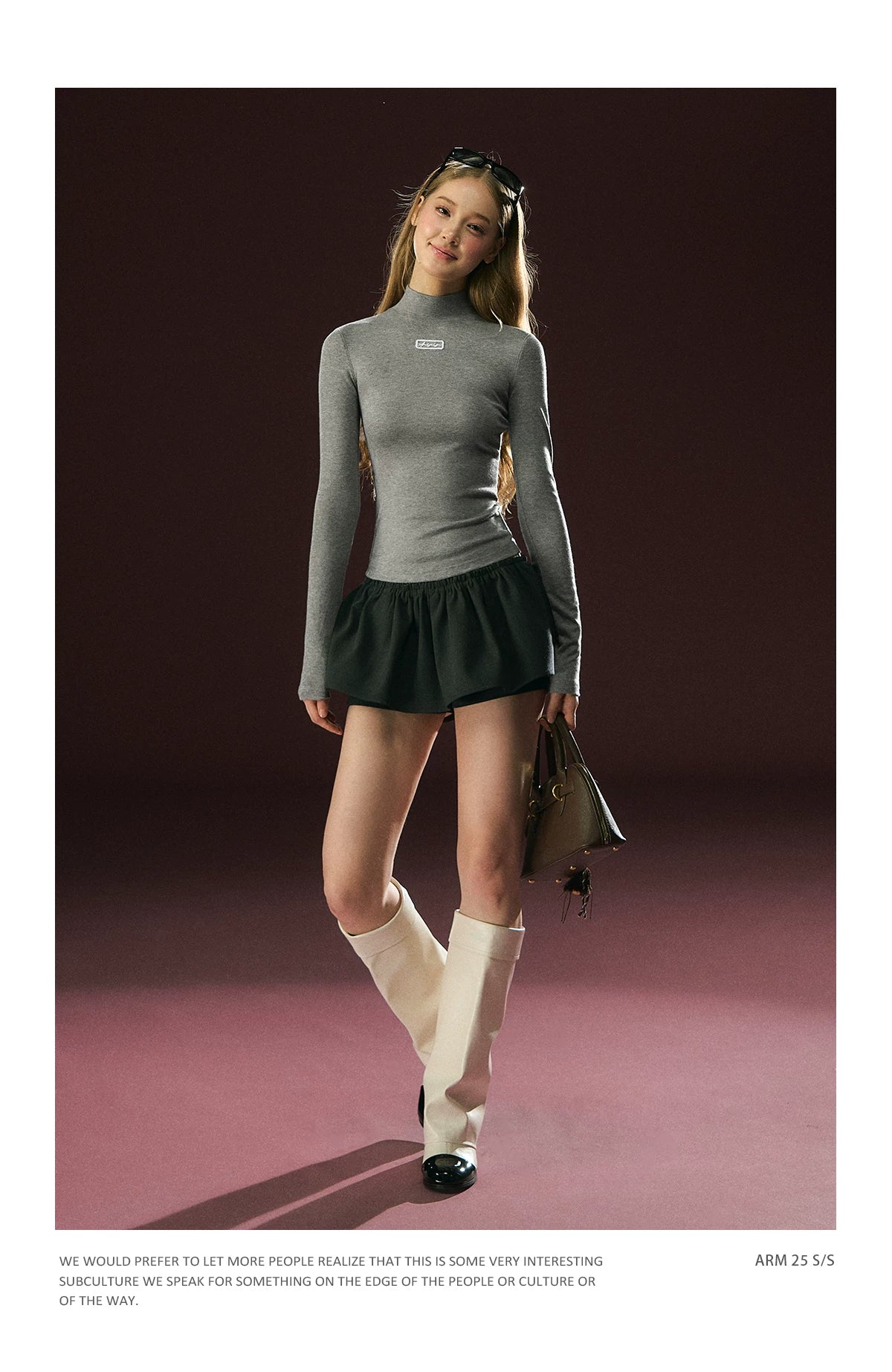 Ariseism Simple Casual Base Long Sleeve