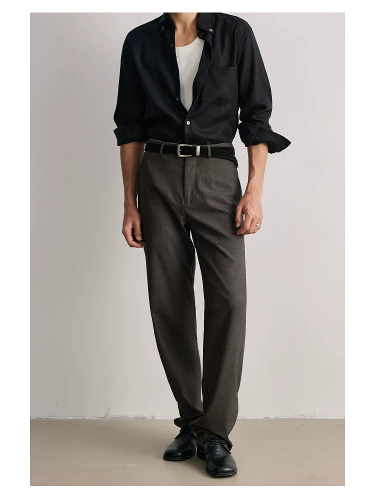 SEE ALSO Slack Drape Straight Casual Trousers