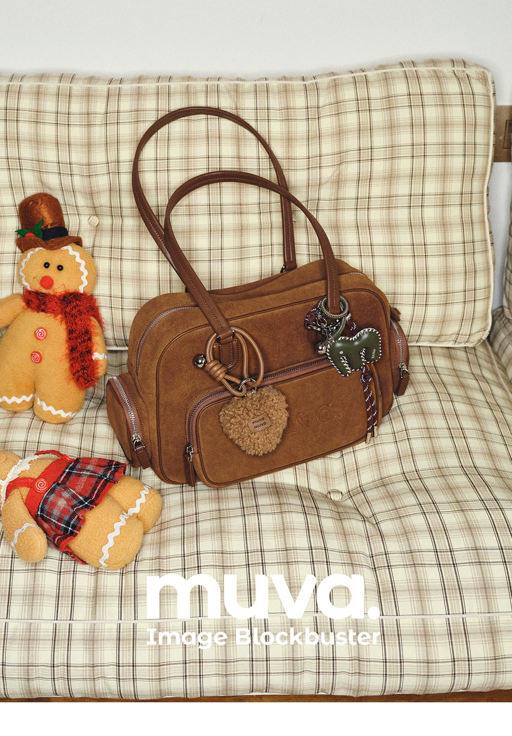 Muva Love Decoration Hairy Cute Bag Hanging