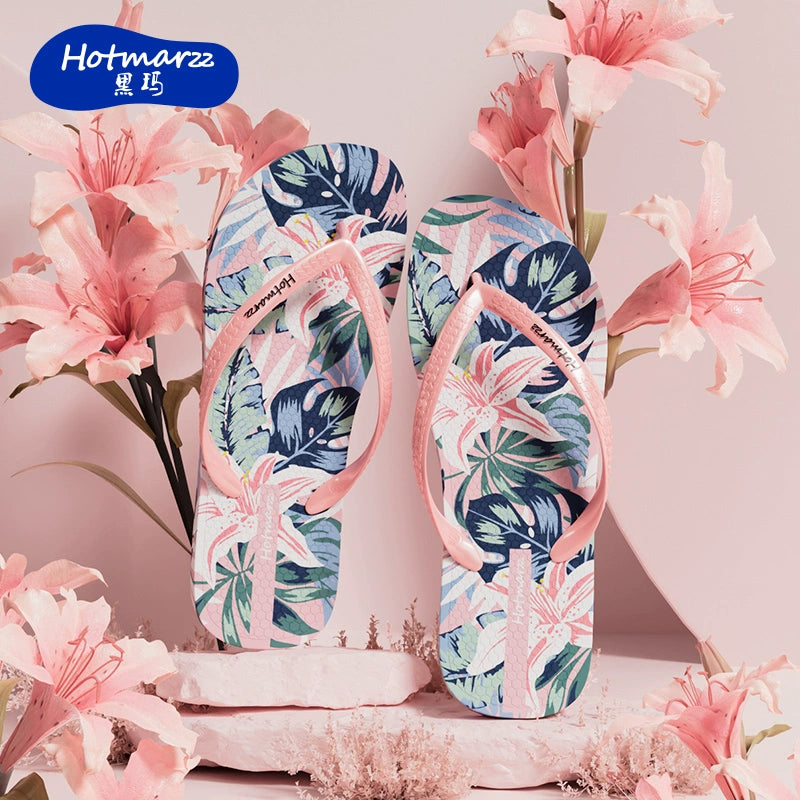Hotmarzz Outer Wear Non-slip Fashion Slippers Pinch Slippers
