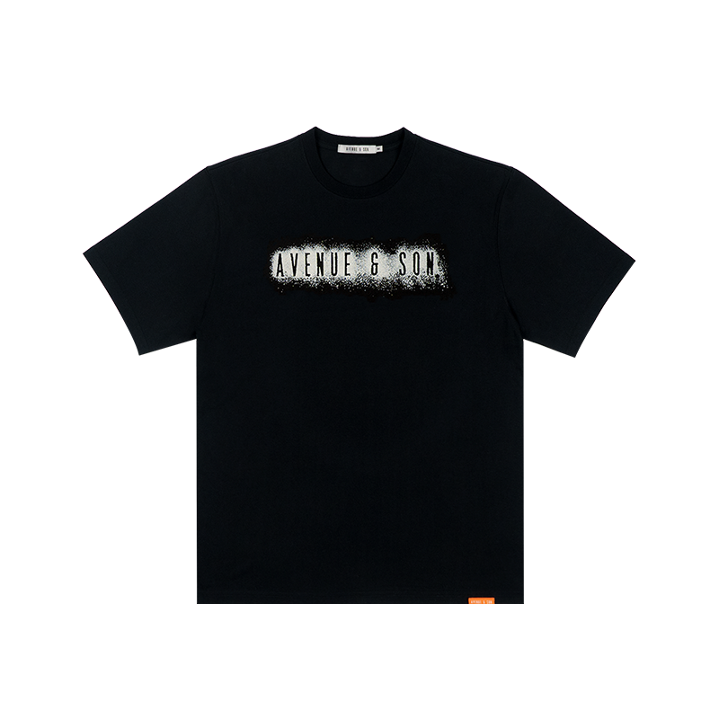 AVENUESON Ink Splashing Theme Classic Ogo Tee