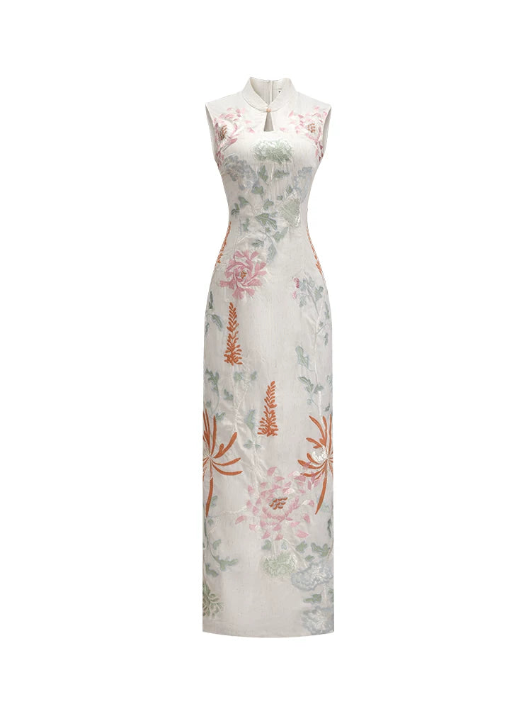 ZIHE Firecracker Embroidered Hollow Dress