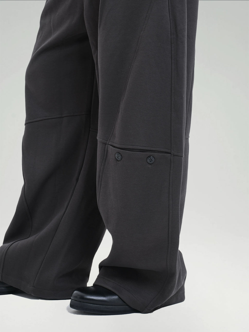 TZ Killer Crop Versatile Loose Pleated Scimitar Pants