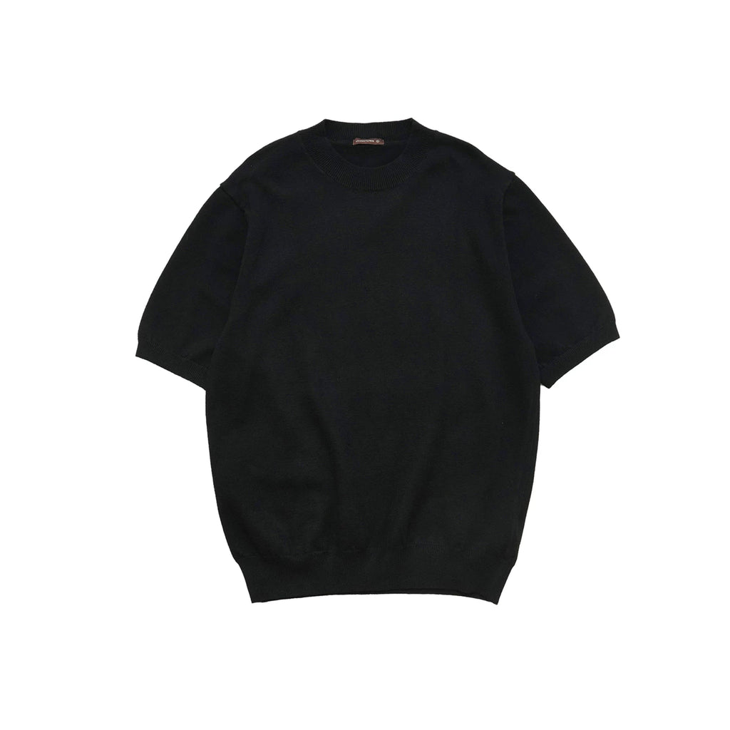 LIVINGTOWN Vintage Versatile Crew Neck Knitted Tee
