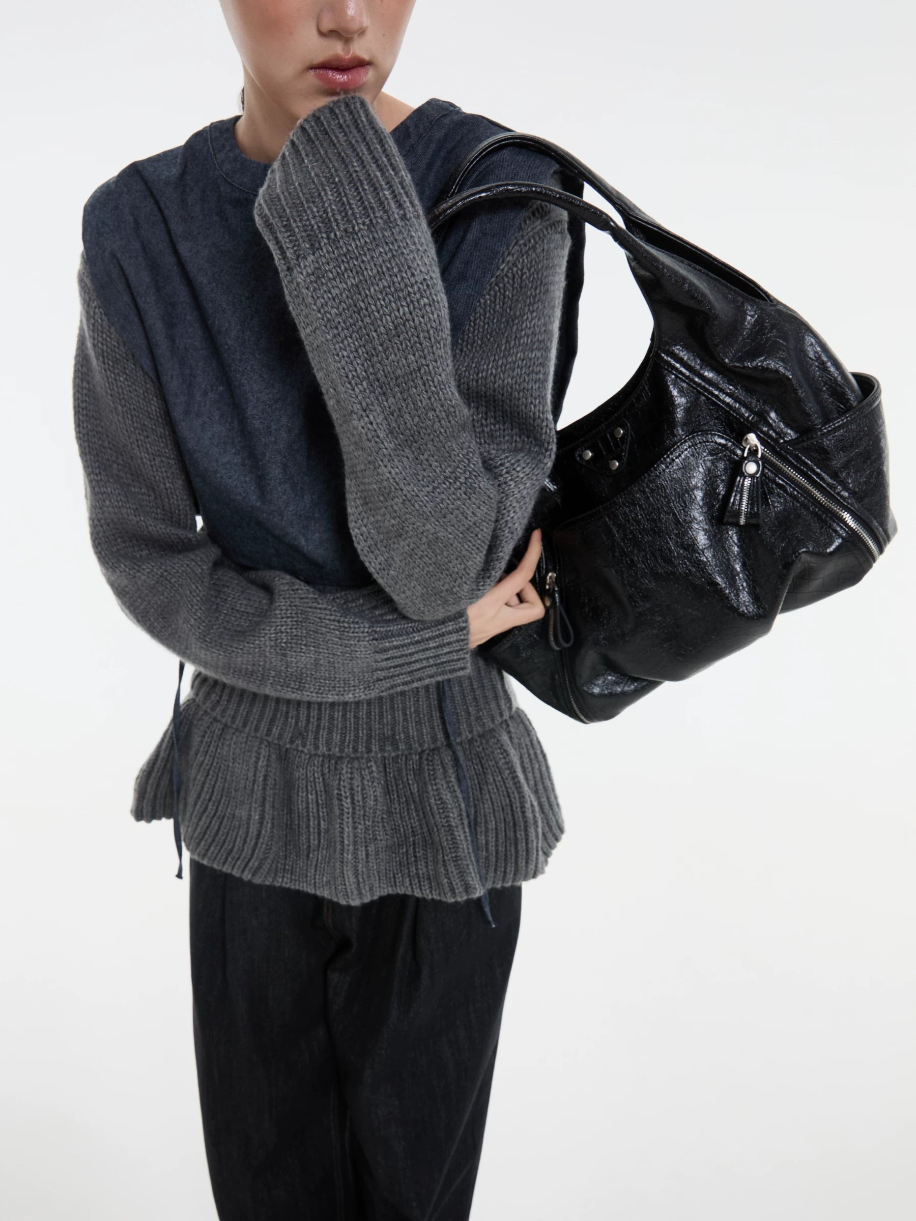 DirtySix Vintage Casual Underarm Bag