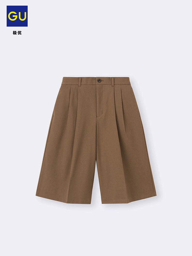 GU Loose and Comfortable Five-point Pants