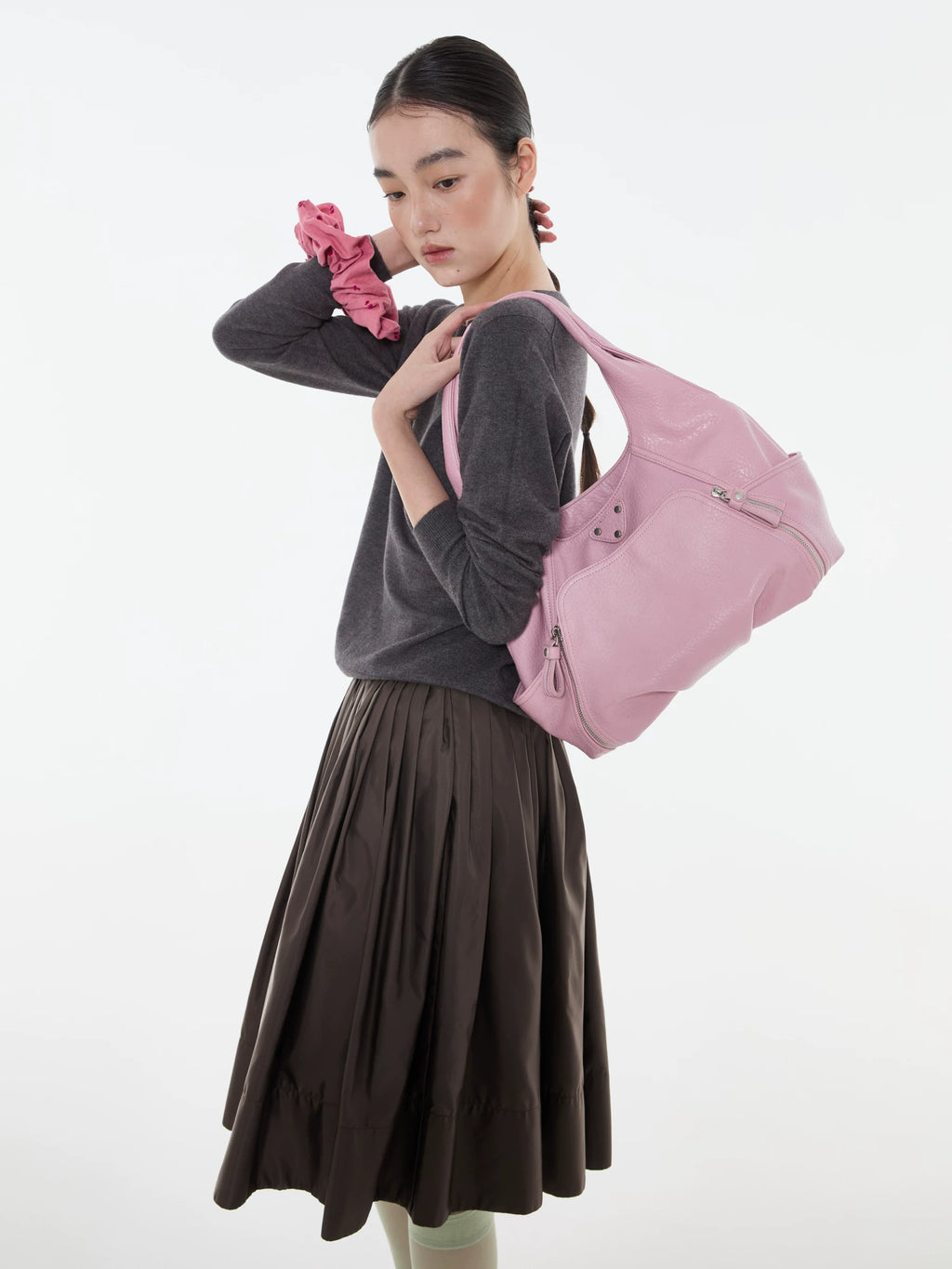 DirtySix Vintage Large Capacity Versatile Underarm Bag